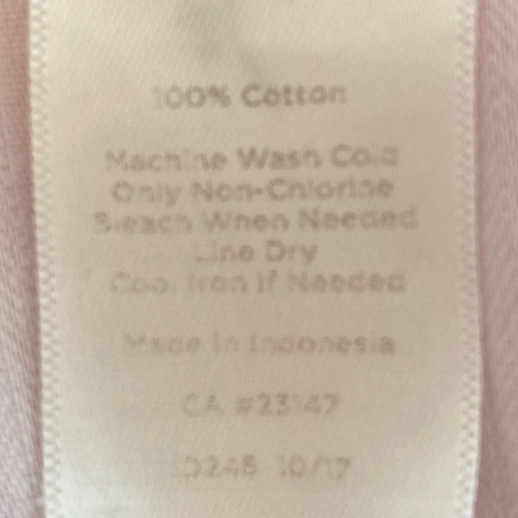 Talbots Perfect Crop Red& White Striped Size 8P Great Condition - Picture 10 of 12